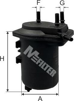 Mfilter DF 3585 - Fuel filter www.autospares.lv