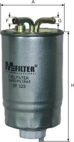 Mfilter DF 323 - Degvielas filtrs autospares.lv