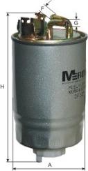 Mfilter DF 327 - Топливный фильтр www.autospares.lv