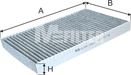 Mfilter K 940C - Filter, interior air www.autospares.lv