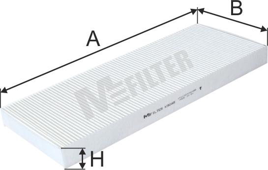 Mfilter K 9048 - Filtrs, Salona telpas gaiss www.autospares.lv