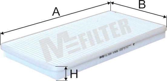 Mfilter K 906 - Filtrs, Salona telpas gaiss autospares.lv