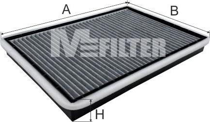 Mfilter K 9015C - Filtrs, Salona telpas gaiss www.autospares.lv