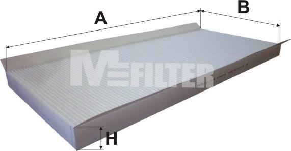 Mfilter K 9073 - Filter, interior air www.autospares.lv