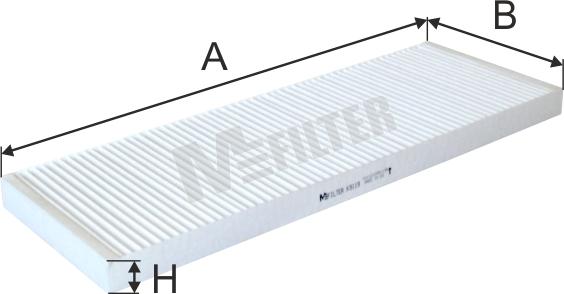 Mfilter K 9119 - Filter, interior air www.autospares.lv