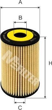 Mfilter TE 649 - Oil Filter www.autospares.lv