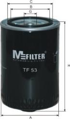 Mfilter TF 53 - Масляный фильтр www.autospares.lv