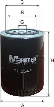 Mfilter TF 6542 - Oil Filter www.autospares.lv