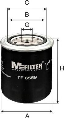 Mfilter TF 6559 - Oil Filter www.autospares.lv