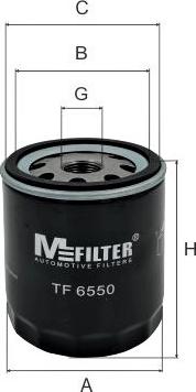 Mfilter TF 6550 - Oil Filter www.autospares.lv