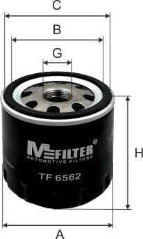 Mfilter TF 6562 - Oil Filter www.autospares.lv