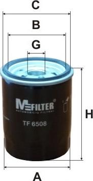 Mfilter TF 6508 - Масляный фильтр www.autospares.lv