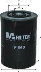 Mfilter TF 666 - Масляный фильтр www.autospares.lv