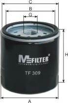 Mfilter TF 309 - Oil Filter www.autospares.lv