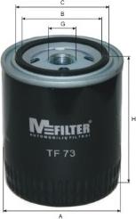 Mfilter TF 73 - Eļļas filtrs www.autospares.lv