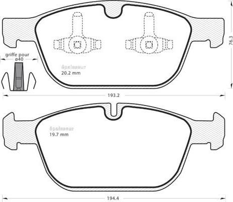 Volvo 316871040 - Bremžu uzliku kompl., Disku bremzes www.autospares.lv