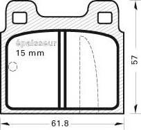 ATE 13.0460-4018.2 - Bremžu uzliku kompl., Disku bremzes www.autospares.lv