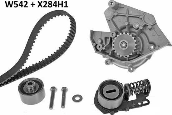 MGA 542K1 - Ūdenssūknis + Zobsiksnas komplekts www.autospares.lv