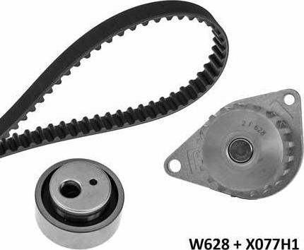 MGA 628K1 - Water Pump & Timing Belt Set www.autospares.lv