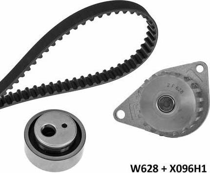 MGA 628K2 - Water Pump & Timing Belt Set www.autospares.lv