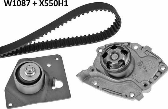 MGA 1087K1 - Water Pump & Timing Belt Set www.autospares.lv