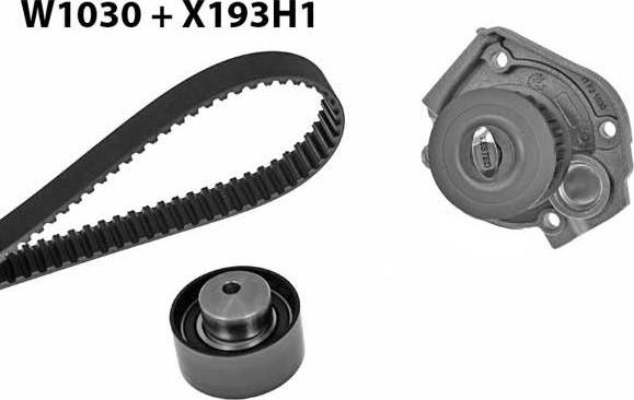 MGA 1030K2 - Water Pump & Timing Belt Set www.autospares.lv