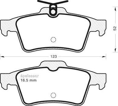 MGA 1073 - Bremžu uzliku kompl., Disku bremzes www.autospares.lv