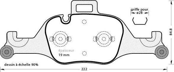 FTE 9001971 - Bremžu uzliku kompl., Disku bremzes www.autospares.lv