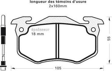 MGA 219 - Bremžu uzliku kompl., Disku bremzes www.autospares.lv