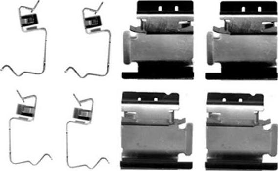 MGA A199 - Accessory Kit for disc brake Pads www.autospares.lv