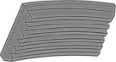 MGA CS40946 - V-Ribbed Belt www.autospares.lv