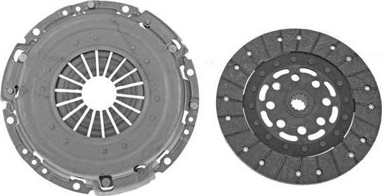 MGA EK6126 - Комплект сцепления www.autospares.lv