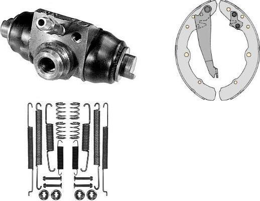 MGA K591561 - Bremžu loku komplekts autospares.lv