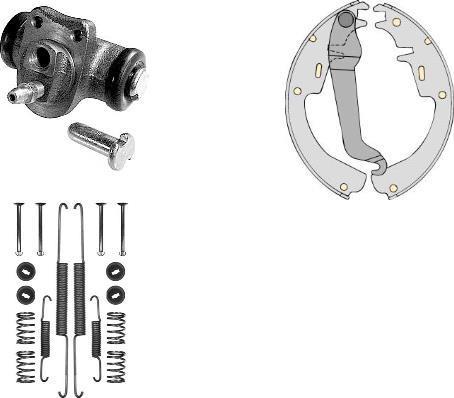 MGA K546557 - Bremžu loku komplekts autospares.lv