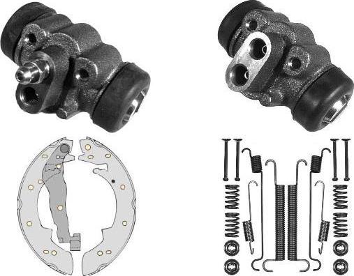 MGA K514954 - Brake Shoe Set www.autospares.lv