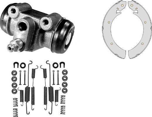 MGA K570679 - Brake Shoe Set www.autospares.lv