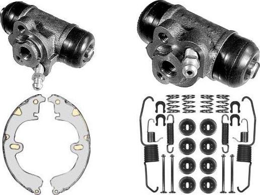 MGA K654333 - Brake Shoe Set www.autospares.lv