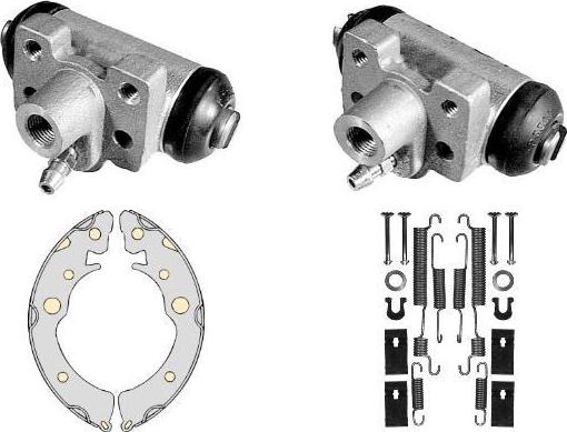 MGA K660310 - Bremžu loku komplekts autospares.lv