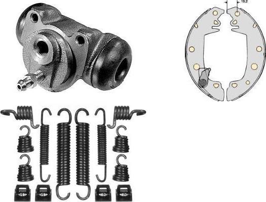 MGA K604817 - Bremžu loku komplekts autospares.lv