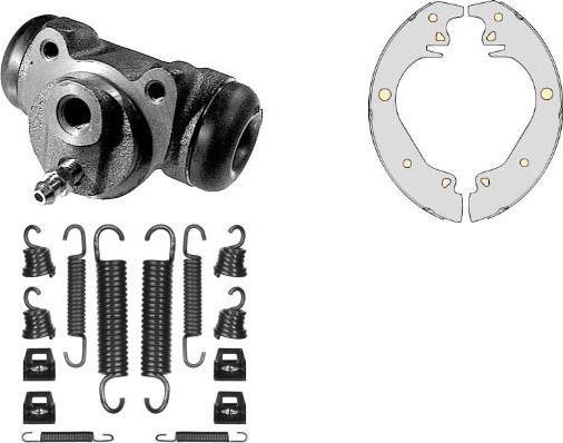 MGA K606816 - Brake Shoe Set www.autospares.lv