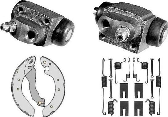 MGA K683414 - Bremžu loku komplekts www.autospares.lv