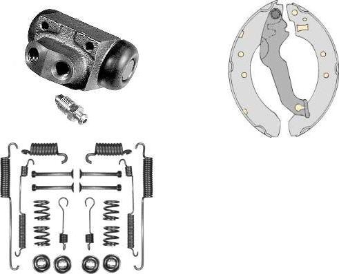 MGA K632463 - Bremžu loku komplekts autospares.lv