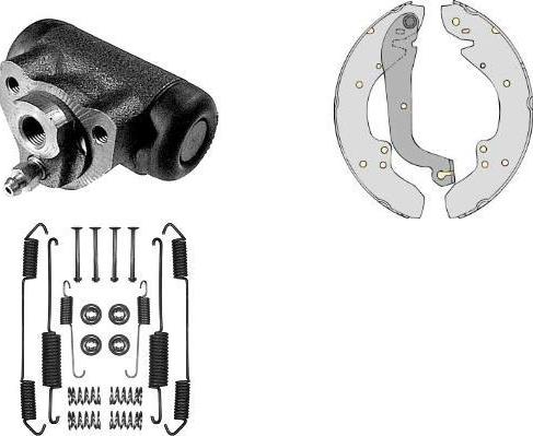 MGA K622756 - Bremžu loku komplekts autospares.lv