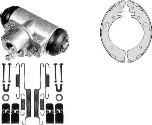 MGA K670304 - Bremžu loku komplekts autospares.lv