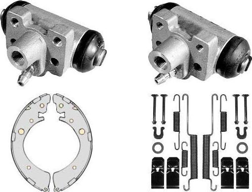 MGA K670310 - Bremžu loku komplekts autospares.lv