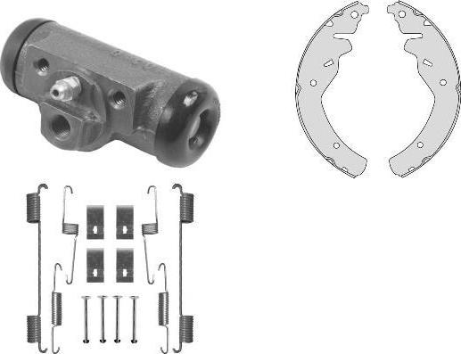 MGA K801840 - Bremžu loku komplekts www.autospares.lv