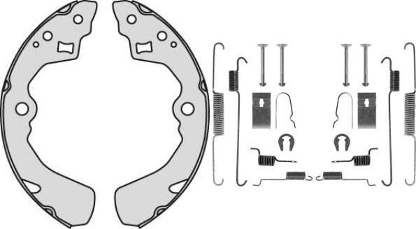 MGA K812003 - Bremžu loku komplekts www.autospares.lv