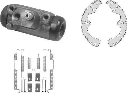 MGA K837823 - Bremžu loku komplekts autospares.lv