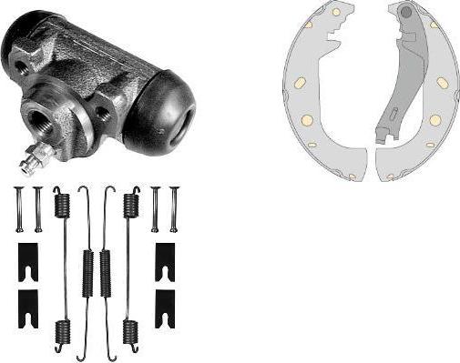 MGA K757118 - Bremžu loku komplekts autospares.lv