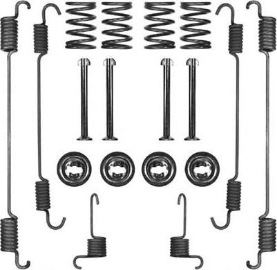 MGA K766990 - Brake Shoe Set www.autospares.lv